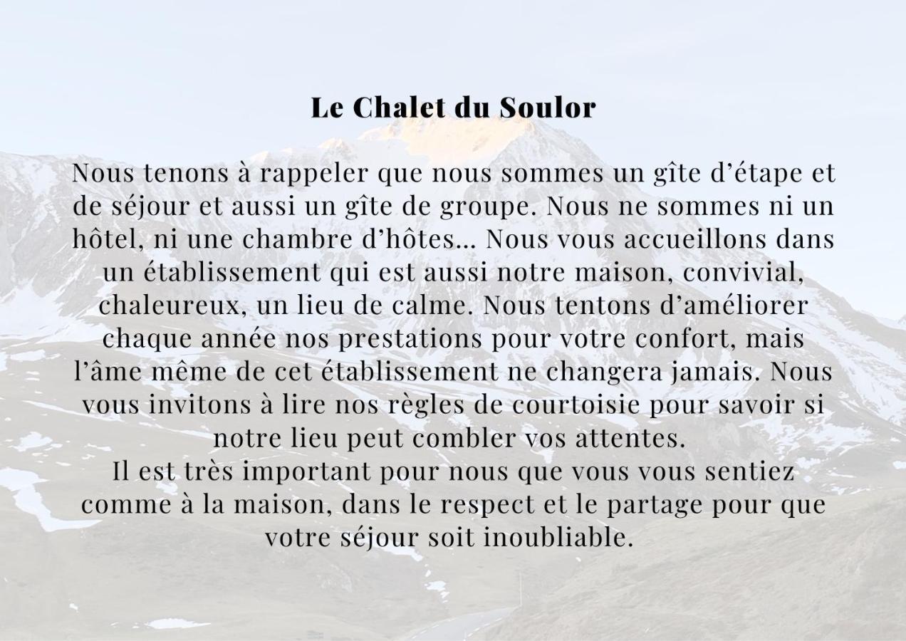 Gîte Chalet du Soulor Arrens-Marsous Exterior foto